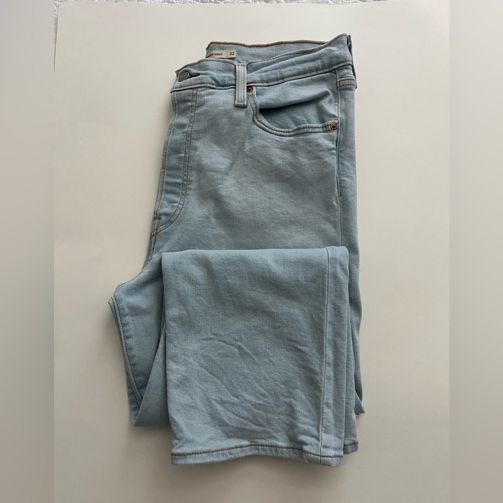 LEVIS Ribcage straight ankle jeans
